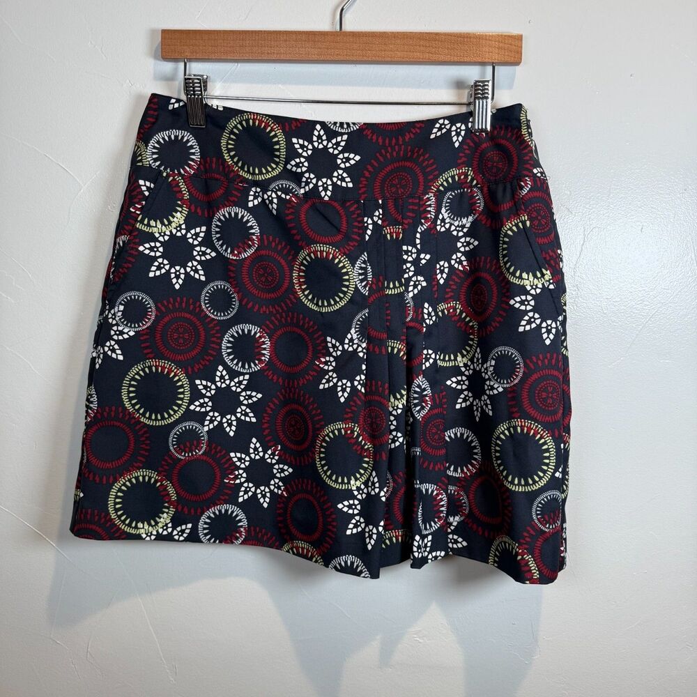 Nivo by Lanctot Athletic Skort Golf Tennis Pickleball Pleated Floral Women 8